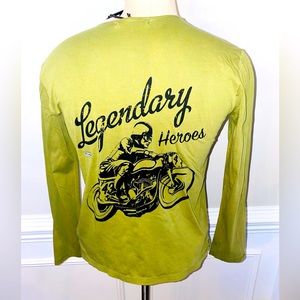 HEROES MOTORCYCLES LADIES LONG SLEEVES
Tees-shirt "Heroes Motors" Army(97)